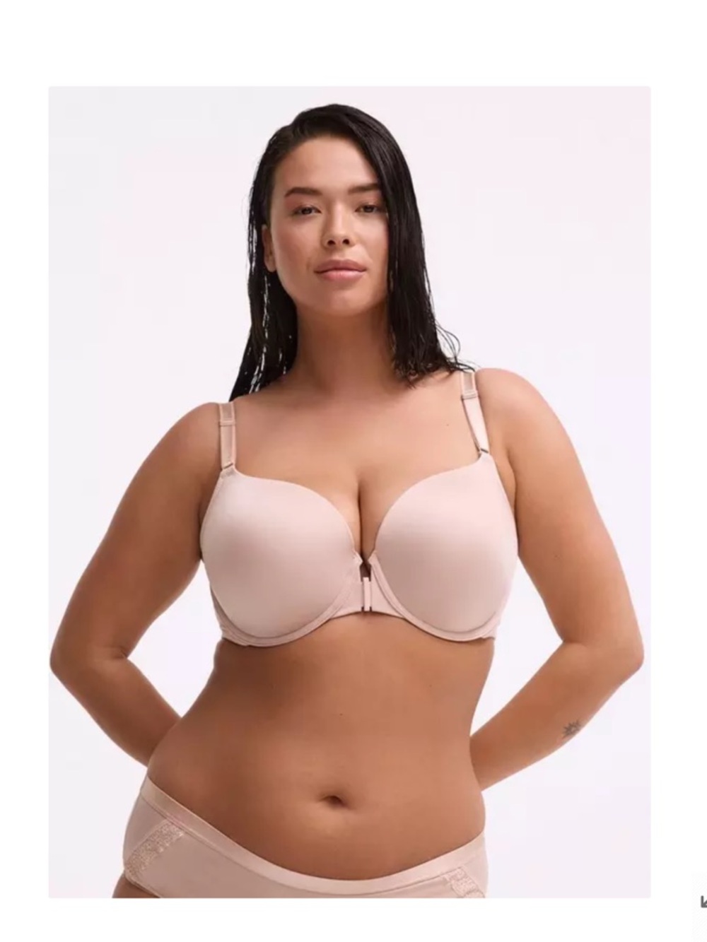 Torrid Perfect Coverage Push-Up Smooth Front-Close Bra